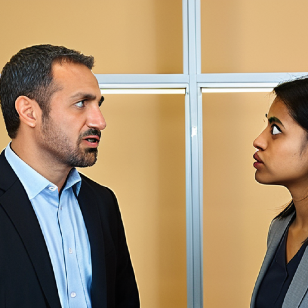 **Image Prompt 1: The Human Bridge of Understanding**
    A diverse professional human interpreter, male or female, mid-conversation in a modern, high-stakes international conference room. Two individuals from different cultural backgrounds are communicating, their expressions showing a mix of emotions – perhaps subtle tension, then relief or clarity. The interpreter’s face reflects deep empathy and cultural understanding, subtly mirroring expressions or gestures from both parties. The lighting is warm and professional, highlighting the direct human connection and the seamless flow of understanding, symbolizing the interpreter as a vital bridge between worlds. Emphasize eye contact, nuanced expressions, and the palpable sense of a complex message being genuinely conveyed. Realistic photo, high detail, professional composition.